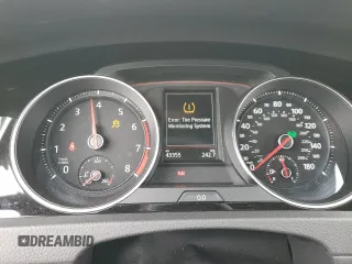 2019 Volkswagen Golf GTI S with VIN 3VW6T7AUXKM000967, listed as a Copart auction lot 58516754 with 43,355 mi miles and Salvage Title. Bid and sale history available at carsss.com. Image 9.