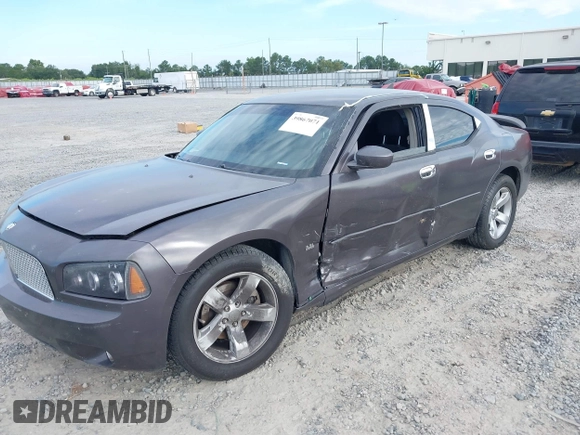 2006 Dodge Charger with VIN 2B3KA43GX6H418979, listed as a IAAI auction lot 39867071 with 1 mi miles. Bid and sale history available at carsss.com. Image 6.