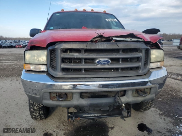 2003 Ford Super Duty F-250 XL with VIN 1FTNF21L13EA67562, listed as a Copart auction lot 87691945 with 0 mi miles and Salvage Title. Bid and sale history available at carsss.com. Image 5.