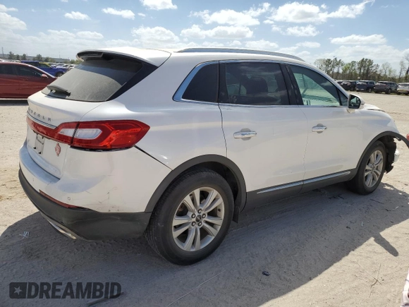 2017 Lincoln MKX Premiere with VIN 2LMPJ6JR2HBL30261, listed as a Copart auction lot 49738715 with 45,284 mi miles and Salvage Title. Bid and sale history available at carsss.com. Image 3.