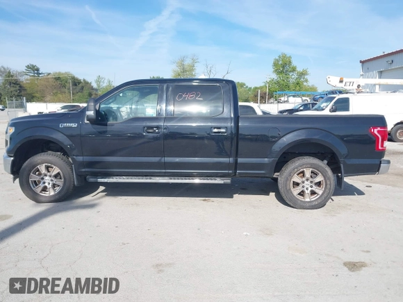 2017 Ford F-150 XL with VIN 1FTFW1EF9HFC67545, listed as a IAAI auction lot 41950482 with 120,222 mi miles and . Bid and sale history available at DreamBid. Image 14.