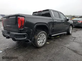 2022 GMC Sierra 1500 Limited Denali with VIN 3GTU9FEL1NG175051, listed as a Copart auction lot 72429374 with 15,200 mi miles and Salvage Title. Bid and sale history available at carsss.com. Image 3.