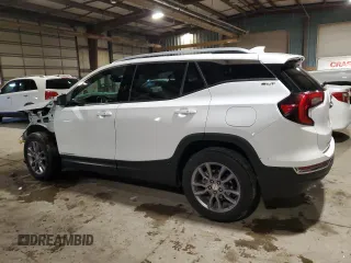 2023 GMC Terrain SLT with VIN 3GKALVEG0PL116802, listed as a Copart auction lot 48240075 with 56,471 mi miles and Clean Title. Bid and sale history available at carsss.com. Image 2.