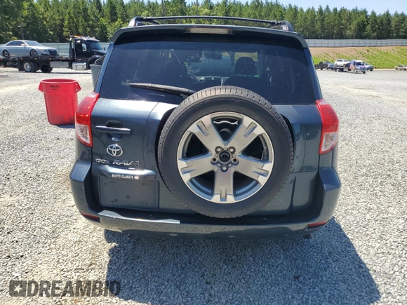 2008 Toyota RAV4 Sport with VIN JTMZK32V485019936, listed as a Copart auction lot 60456285 with 208,467 mi miles and Salvage title. Bid and sale history available at DreamBid. Image 6.
