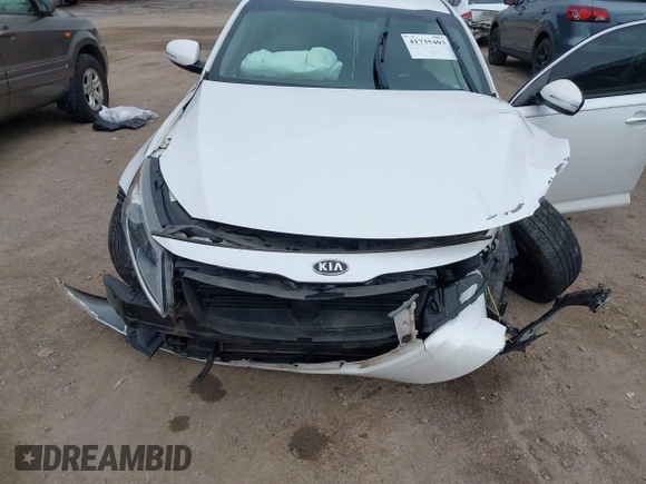 2012 Kia Optima Hybrid with VIN KNAGM4AD4C5016766, listed as a IAAI auction lot 41735403 with 177,890 mi miles. Bid and sale history available at carsss.com. Image 6.