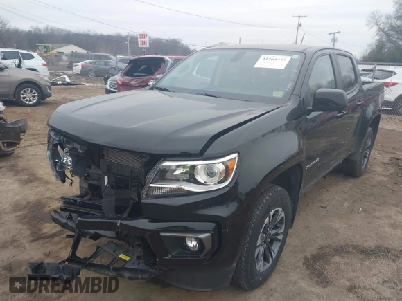 2022 Chevrolet Colorado 4WD Z71 with VIN 1GCGTDEN4N1329447, listed as a IAAI auction lot 41564443 with 27,730 mi miles and . Bid and sale history available at DreamBid. Image 17.