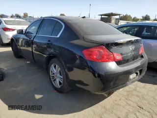 2015 Infiniti Q40 with VIN JN1CV6AP3FM501952, listed as a Copart auction lot 46221694 with 82,247 mi miles and Salvage Title. Bid and sale history available at carsss.com. Image 2.