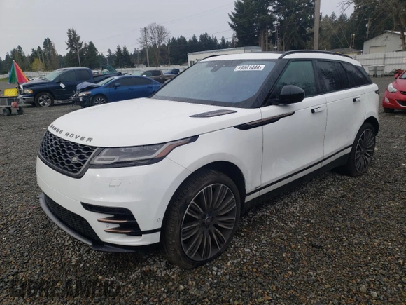 2018 Land Rover Range Rover Velar R-Dynamic SE with VIN SALYL2RX2JA773434, listed as a Copart auction lot 49361444 with 0 mi miles. Bid and sale history available at carsss.com. Image 1.