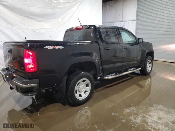 2022 Chevrolet Colorado 4WD Work Truck with VIN 1GCGTBEN9N1329416, listed as a Copart auction lot 41595655 with 17,930 mi miles and Salvage Title. Bid and sale history available at carsss.com. Image 3.