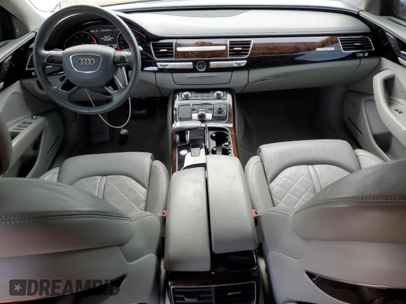 2013 Audi A8 3.0L with VIN WAURGAFD6DN004840, listed as a Copart auction lot 53507355 with 92,207 mi miles and Clean title. Bid and sale history available at DreamBid. Image 8.