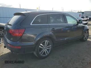 2007 Audi Q7 Premium with VIN WA1BV94L57D079911, listed as a Copart auction lot 47297015 with 125,251 mi miles and Salvage Title. Bid and sale history available at carsss.com. Image 3.