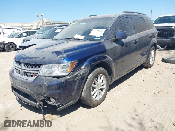2017 Dodge Journey SXT with VIN 3C4PDCBB3HT516449, listed as a IAAI auction lot 41768587 with 176,328 mi miles and . Bid and sale history available at DreamBid. Image 18.