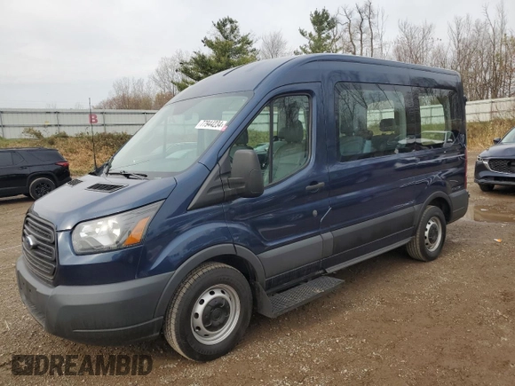2015 Ford Transit XL с VIN 1FMZK1CM2FKB31879, выставлен на аукционе Copart как лот 77944234 с пробегом 159 210 миль миль и Чистый • Clean title. История ставок и продаж доступна на DreamBid. Изображение 1.