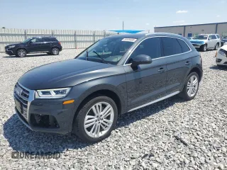 2018 Audi Q5 Premium Plus with VIN WA1BNAFY9J2219746, listed as a Copart auction lot 53459405 with 69,858 mi miles and Salvage title. Bid and sale history available at DreamBid. Image 1.