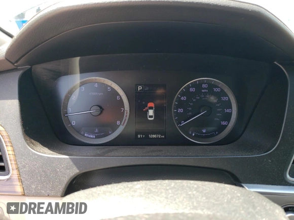 2016 Hyundai Sonata Sport with VIN 5NPE34AF4GH317266, listed as a Copart auction lot 52629985 with 128,672 mi miles and Salvage Title. Bid and sale history available at DreamBid. Image 9.