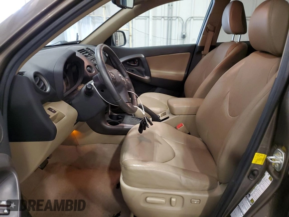 2012 Toyota RAV4 Limited with VIN 2T3DK4DV1CW087481, listed as a Copart auction lot 61366225 with 138,385 mi miles and Salvage title. Bid and sale history available at DreamBid. Image 7.