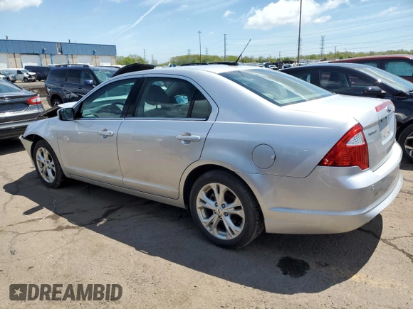 2012 Ford Fusion SE with VIN 3FAHP0HGXCR198032, listed as a Copart auction lot 56232155 with 130,473 mi miles and Clean title. Bid and sale history available at DreamBid. Image 2.