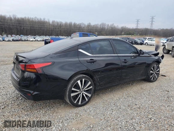 2020 Nissan Altima 2.5 SR with VIN 1N4BL4CV8LC254305, listed as a Copart auction lot 49375815 with 125,395 mi miles and Salvage Title. Bid and sale history available at carsss.com. Image 3.
