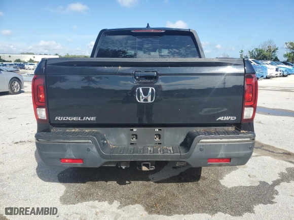 2020 Honda Ridgeline Black Edition with VIN 5FPYK3F88LB012406, listed as a Copart auction lot 69424174 with 54,086 mi miles and Non Repairable. Bid and sale history available at carsss.com. Image 6.