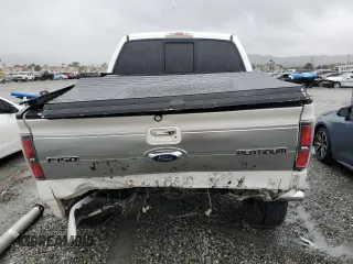 2012 Ford F-150 XL with VIN 1FTFW1ET1CFC09699, listed as a Copart auction lot 48253405 with 189,050 mi miles and Salvage Title. Bid and sale history available at carsss.com. Image 6.