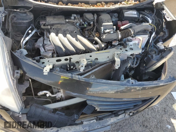 2014 Nissan Versa S with VIN 3N1CN7AP9EL862844, listed as a Copart auction lot 77493074 with 82,692 mi miles and Salvage Title. Bid and sale history available at carsss.com. Image 12.