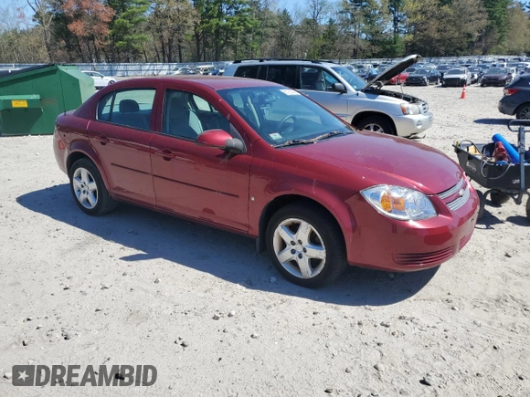 2008 Chevrolet Cobalt LT with VIN 1G1AL58F787234827, listed as a Copart auction lot 55125225 with 85,912 mi miles and Clean Title. Bid and sale history available at DreamBid. Image 4.