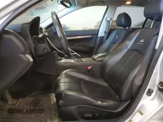 2012 Infiniti G37 x with VIN JN1CV6AR7CM970006, listed as a Copart auction lot 52084475 with 123,634 mi miles and Salvage Title. Bid and sale history available at carsss.com. Image 7.