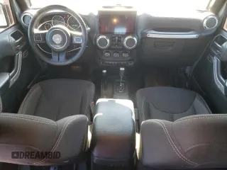 2017 Jeep Wrangler Unlimited Sahara with VIN 1C4BJWEG5HL625065, listed as a Copart auction lot 46103625 with 111,189 mi miles and Salvage Title. Bid and sale history available at carsss.com. Image 8.