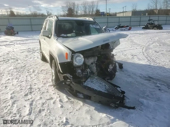 2018 Jeep Renegade Latitude with VIN ZACCJBBB1JPH32928, listed as a Copart auction lot 45178075 with NaN miles and Salvage Title. Bid and sale history available at carsss.com. Image 12.