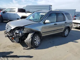 2006 Honda CR-V EX with VIN JHLRD78816C025871, listed as a Copart auction lot 42402355 with 131,110 mi miles and Salvage Title. Bid and sale history available at carsss.com. Image 1.