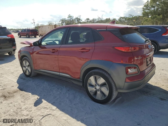 2020 Hyundai Kona Electric Ultimate with VIN KM8K53AG2LU076447, listed as a Copart auction lot 44697745 with 72,066 mi miles and Salvage Title. Bid and sale history available at carsss.com. Image 2.