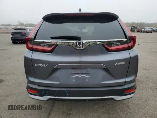 2022 Honda CR-V EX-L with VIN 2HKRW2H81NH629773, listed as a Copart auction lot 51294815 with 38,520 mi miles and Salvage Title. Bid and sale history available at carsss.com. Image 6.