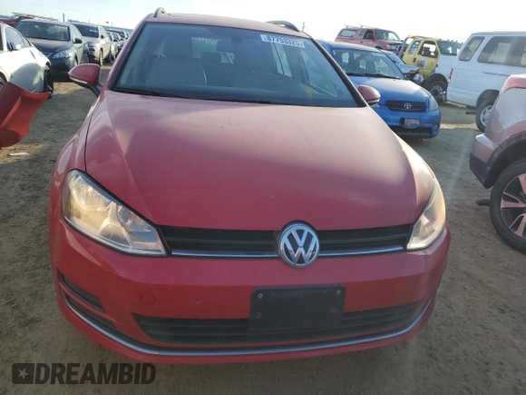 2015 Volkswagen Golf SportWagen TDI S with VIN 3VWFA7AU1FM512984, listed as a Copart auction lot 87753325 with 70,006 mi miles and Salvage Title. Bid and sale history available at carsss.com. Image 5.