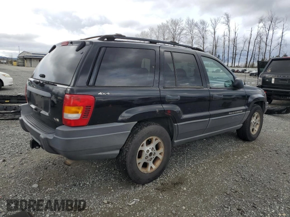 2001 Jeep Grand Cherokee Laredo with VIN 1J4GW48N31C578186, listed as a Copart auction lot 48972855 with 161,623 mi miles and Clean title. Bid and sale history available at DreamBid. Image 3.