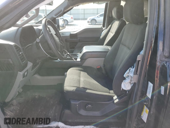 2018 Ford F-150 XL with VIN 1FTEX1EP5JKC12119, listed as a Copart auction lot 46260685 with 161,053 mi miles and Salvage Title. Bid and sale history available at carsss.com. Image 7.
