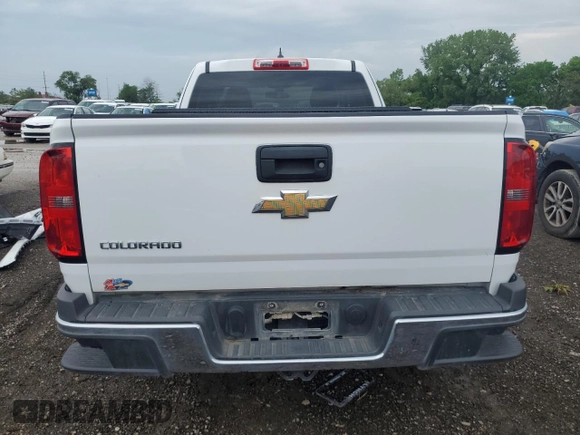 2020 Chevrolet Colorado 4WD Work Truck with VIN 1GCHTBEA1L1238798, listed as a Copart auction lot 54026414 with 41,160 mi miles and Clean Title. Bid and sale history available at carsss.com. Image 6.