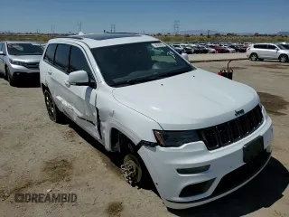 2020 Jeep Grand Cherokee High Altitude with VIN 1C4RJFCG2LC211526, listed as a Copart auction lot 54593905 with 75,396 mi miles and Salvage title. Bid and sale history available at DreamBid. Image 14.
