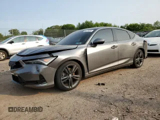 2024 Acura Integra w/A-Spec Package with VIN 19UDE4H36RA023459, listed as a Copart auction lot 59176035 with 24,699 mi miles and Salvage title. Bid and sale history available at DreamBid. Image 1.