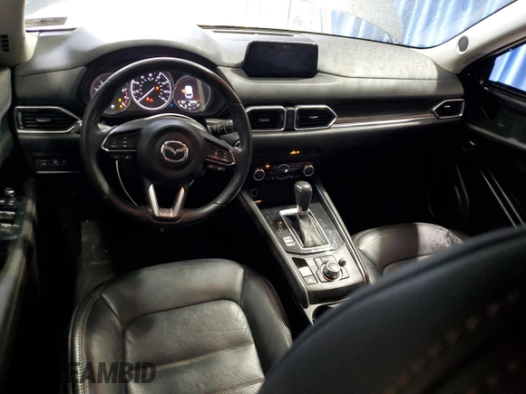 2018 Mazda CX-5 Grand Touring with VIN JM3KFBDM1J0440849, listed as a Copart auction lot 58354655 with 43,348 mi miles and Salvage title. Bid and sale history available at DreamBid. Image 8.