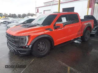 2023 Ford F-150 Raptor with VIN 1FTFW1RJ0PFC76292, listed as a IAAI auction lot 41458893 with 5,028 mi miles and . Bid and sale history available at DreamBid. Image 18.