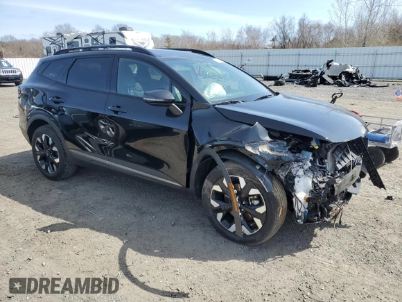 2023 Kia Sportage X-Line with VIN 5XYK6CAF7PG041886, listed as a Copart auction lot 51122875 with 36,503 mi miles and Salvage Title. Bid and sale history available at DreamBid. Image 4.
