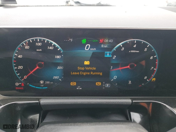 2021 Mercedes-Benz GLA with VIN W1N4N4GB9MJ126576, listed as a Copart auction lot 42638575 with 5,851 mi miles and Salvage Title. Bid and sale history available at carsss.com. Image 9.