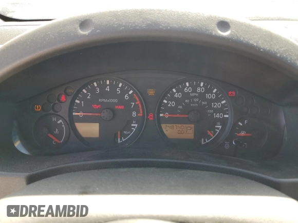 2005 Nissan Frontier LE z VIN 1N6AD07W95C443995, wystawiony jako Copart lot #61102285 z przebiegiem 248 740 mil mil oraz Czysty tytuł • Clean title. Historia ofert i sprzedaży dostępna na DreamBid. Obrazek 9.