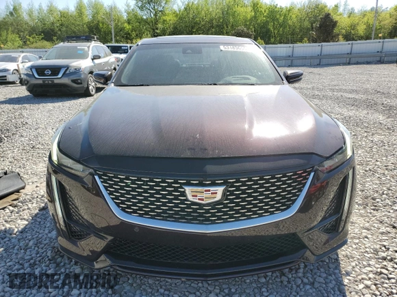 2020 Cadillac CT5 Premium Luxury with VIN 1G6DN5RK6L0151968, listed as a Copart auction lot 53189655 with 42,781 mi miles and Salvage title. Bid and sale history available at DreamBid. Image 5.