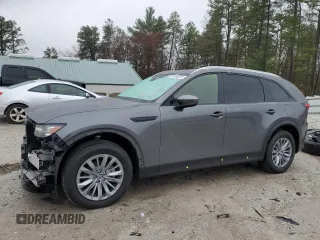 2024 Mazda CX-90 Preferred Plus z VIN JM3KKCHDXR1110788, wystawiony jako Copart lot #51892975 z przebiegiem 16 998 mil mil oraz Szkoda całkowita • Salvage title. Historia ofert i sprzedaży dostępna na DreamBid. Obrazek 1.