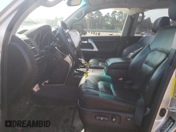 2013 Toyota Land Cruiser with VIN JTMHY7AJ4D4020827, listed as a Copart auction lot 74902804 with 118,110 mi miles and Salvage Title. Bid and sale history available at carsss.com. Image 7.