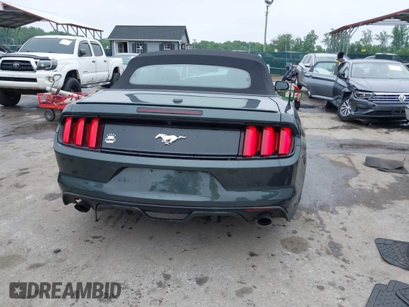 2015 Ford Mustang EcoBoost Premium with VIN 1FATP8UH0F5392745, listed as a IAAI auction lot 42268895 with 97,366 mi miles and . Bid and sale history available at DreamBid. Image 16.