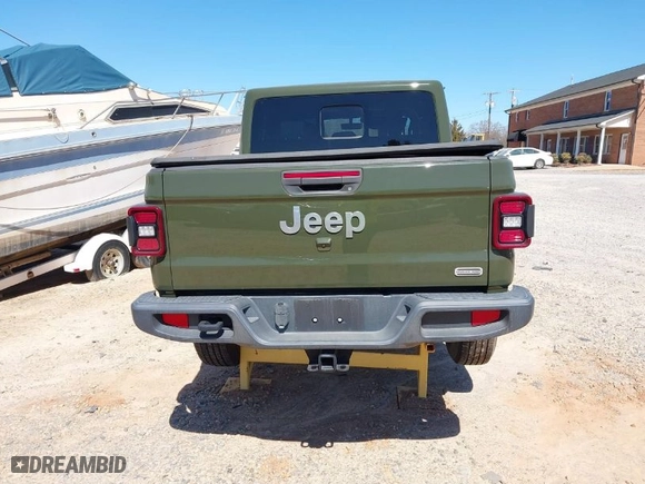 2022 Jeep Gladiator High Altitude with VIN 1C6HJTFG5NL179574, listed as a IAAI auction lot 41685973 with 38,451 mi miles. Bid and sale history available at carsss.com. Image 16.