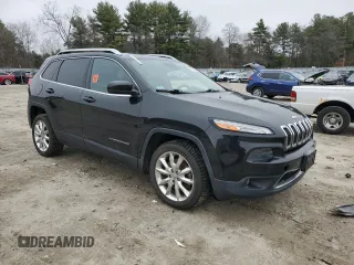 2014 Jeep Cherokee Limited with VIN 1C4PJLDB4EW162131, listed as a Copart auction lot 49656355 with 96,264 mi miles and Clean title. Bid and sale history available at DreamBid. Image 4.