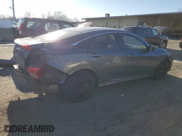 2016 Honda Civic Sedan LX with VIN 2HGFC2F55GH555002, listed as a Copart auction lot 50680565 with 163,332 mi miles and Salvage Title. Bid and sale history available at carsss.com. Image 3.